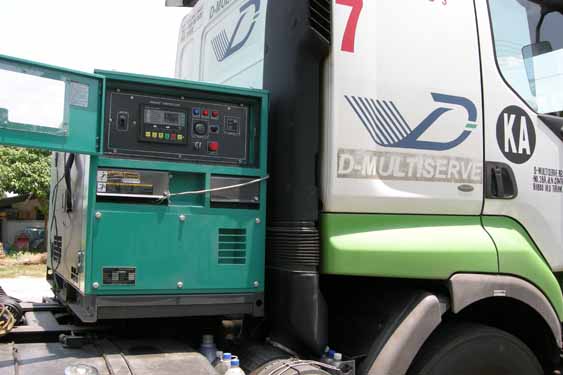 MPG 30 IS on Air Con Transportation Lorry